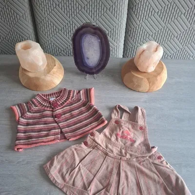 Ensemble Robe et gilet taille 6 mois - Excellent état